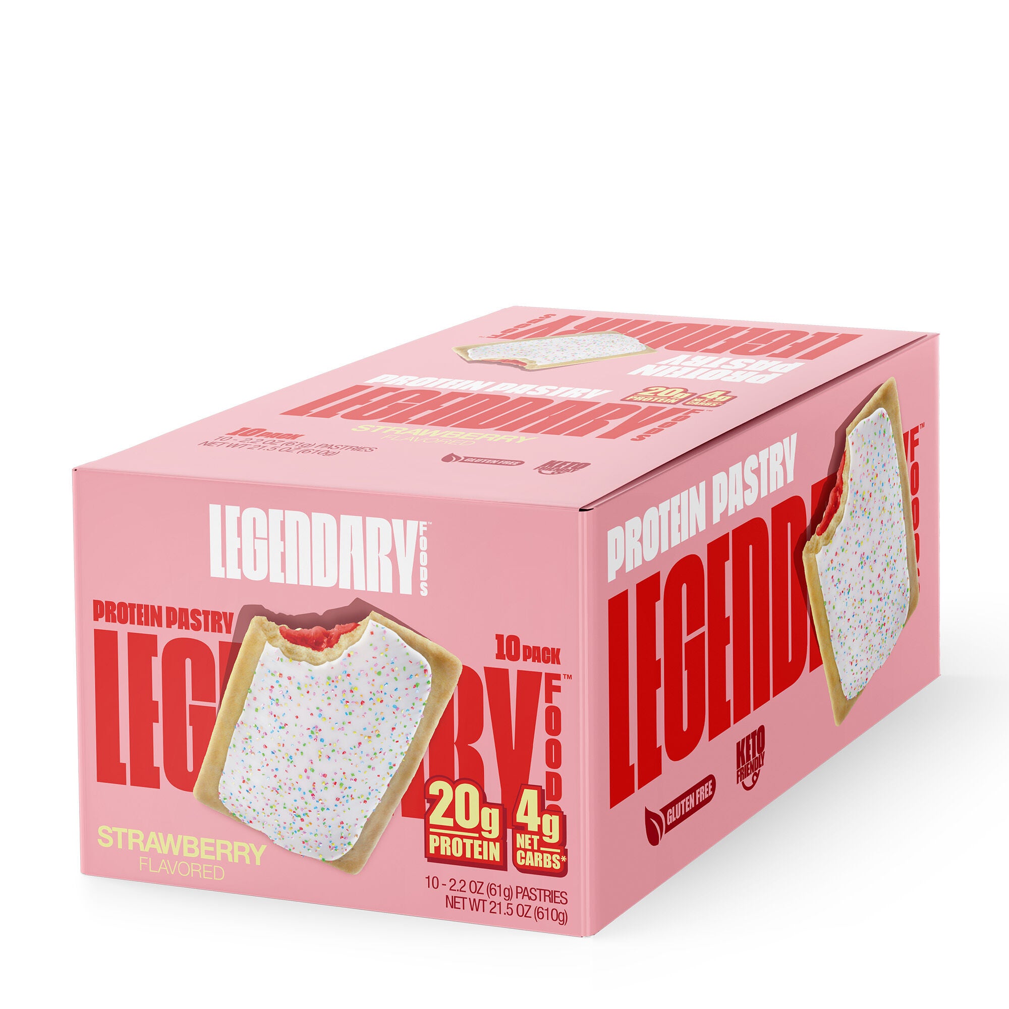 Tasty Pastry - Strawberry &#40;10 Pastries&#41;  | GNC
